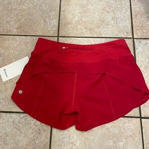 lululemon Speed Up Mid-Rise Short 4 inch